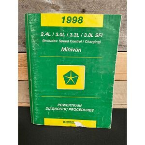 1998 Chrysler Minivan Powertrain Diagnostic Procedures 2.4L / 3.0L / 3.3L / 3.8L